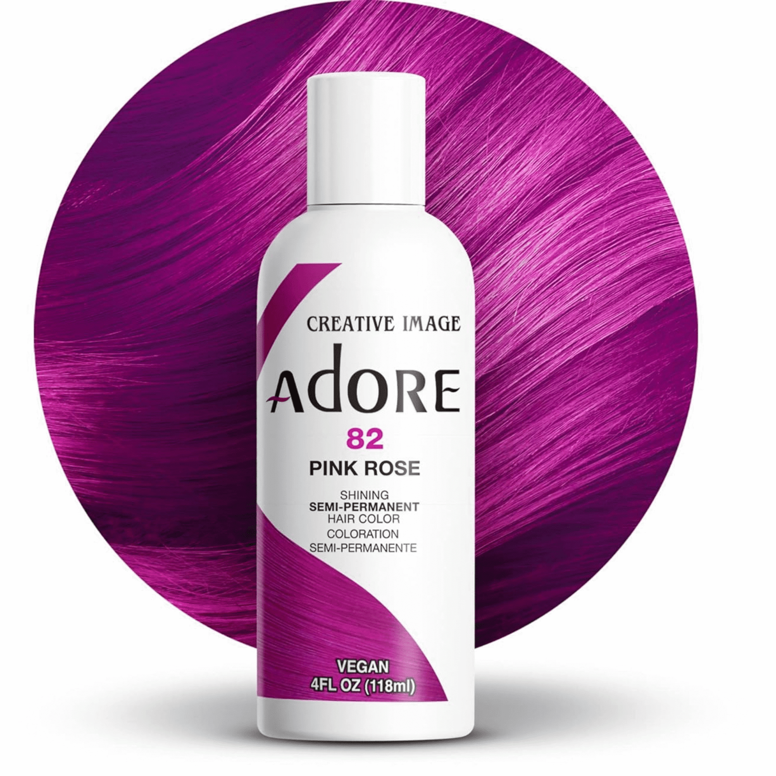 Adore Semi-Permanent Hair Color 082 Pink Rose CoastalDistributionGroup (1)