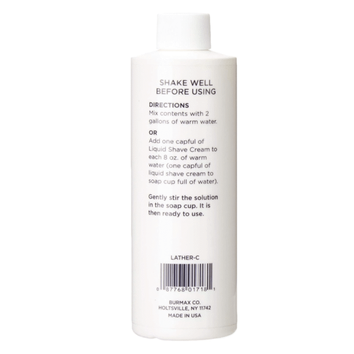 Burmax Scalpmaster Liquid Shave Cream CoastalDistributions