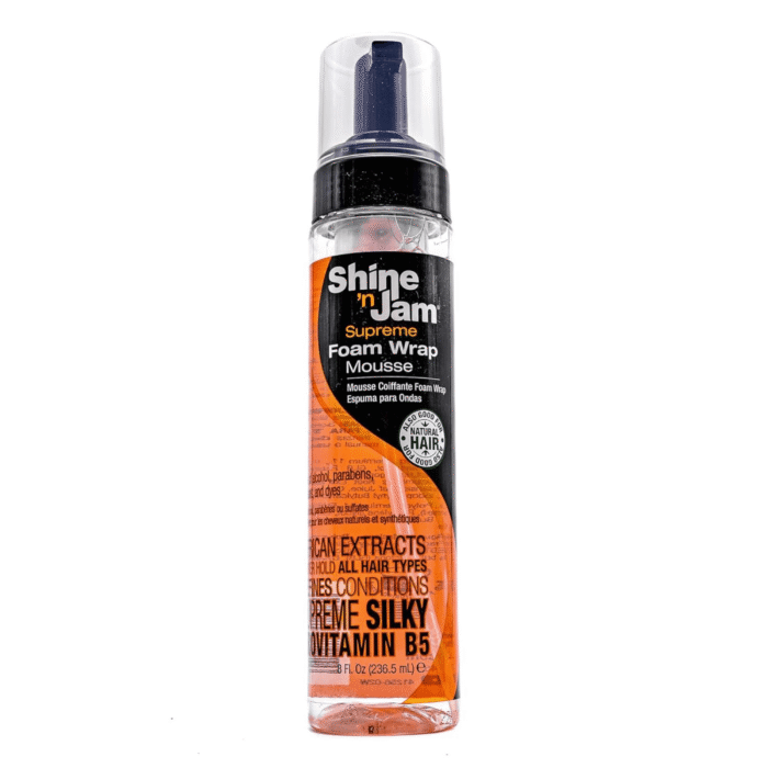 AmPro Shine-n-Jam Supreme Hold Foam Wrap Mousse, 8 oz (4)