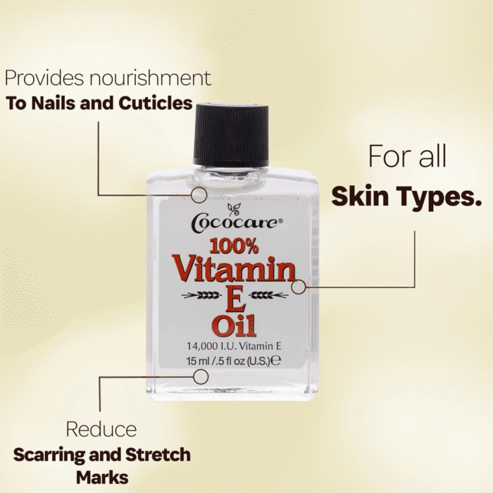COCOCARE 100% Vitamin E Oil 14,000 IU (2)