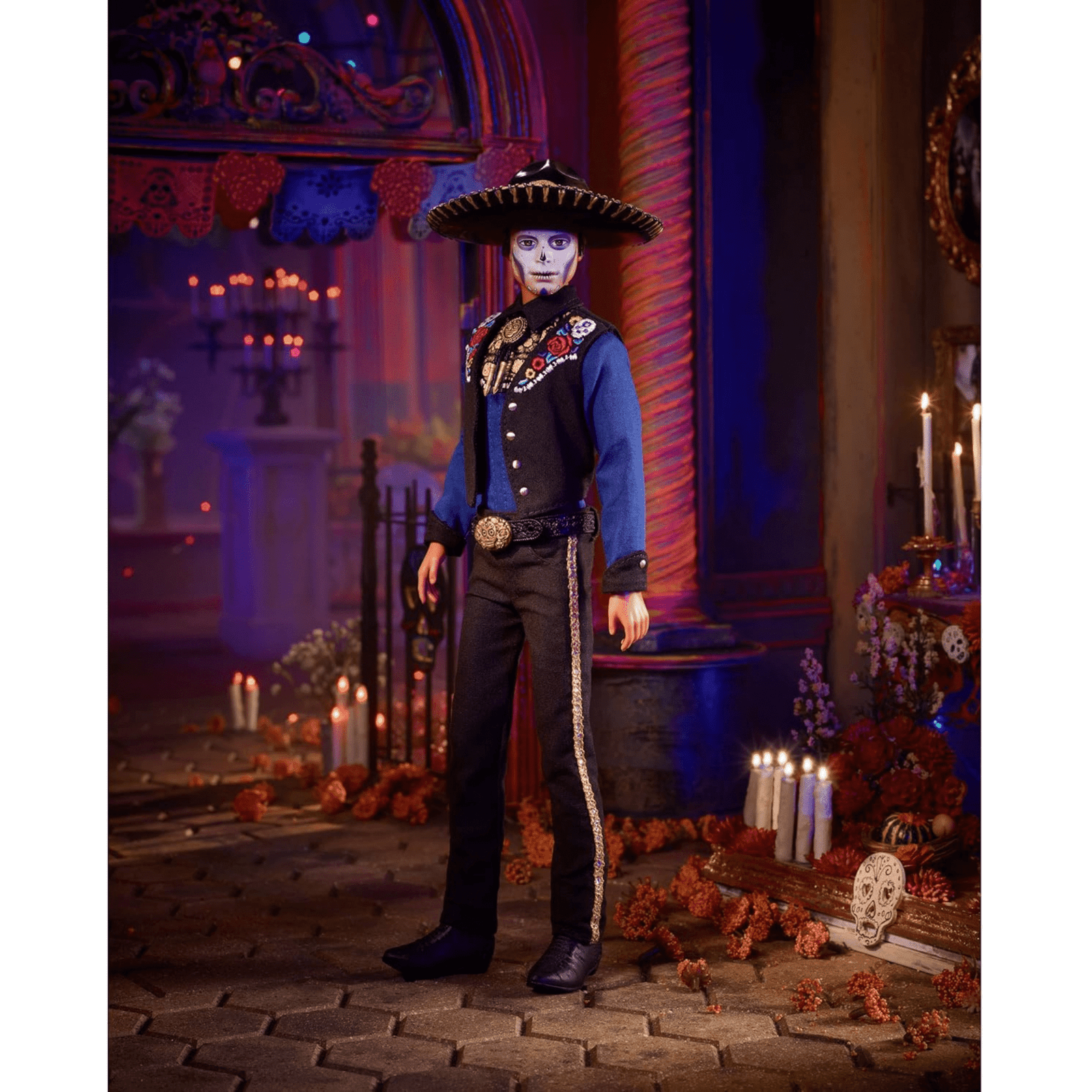 Barbie Signature Día De Muertos 2022 Ken Collectible Doll (2) Barbie Signature Día De Muertos 2022 Ken Collectible Doll (1)
