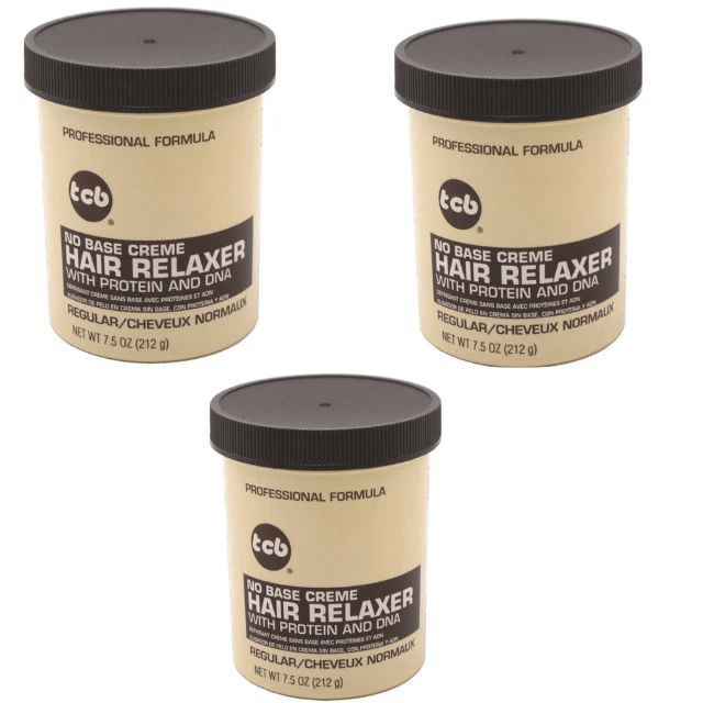 TCB No Base Hair Relaxer Creme Regular (1) TCB No Base Hair Relaxer Creme Regular (1)