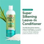 ORS Olive Oil Max Moisture Leave-In Conditioner with Rice Water and Electrolytes for Supercharged Hair Hydration 16.0 Ounce - Image 3